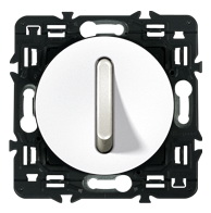 Переключатель бесшумный на 2 напр. 6А Legrand Celiane 67013 | 68017 | 80251