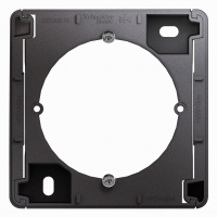 Коробка для наружного монтажа Systeme Electric Glossa, графит GSL001300