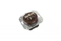 2-х позиционный выключатель для внутреннего монтажа Salvador венге CL11WG