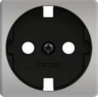 Розетка с шторками 2к | 3 16А 250 Fede FD16523 | FD04314CB-M | FD16-BAST