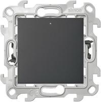 Выключатель одноклавишный проходной с подсветкой монтаж Push&Go 2420204-038 Simon 24