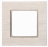 1 постовая рамка шампань ЭРА Элеганс 14-5201-04