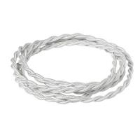 Кабель плетеный сечение 2-1.5 Молоко Salvador MIL 2x1.5