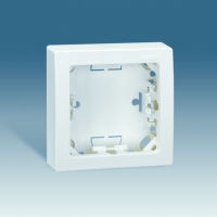 Рамка 1-пост 75х75мм. Simon 73 Loft алюминий Simon 73 Loft 73610-63