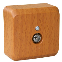 Розетка телевизионная открытой установки Systeme Electric Etude, бук TVA-002T