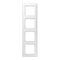 Рамка 4-местная Jung AS500 белый AS584WW