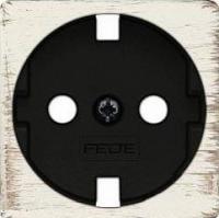 Розетка с шторками 2к | 3 16А 250 Fede FD16523 | FD04314BD-M | FD16-BAST