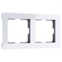 Рамка из акрила на 2 поста Acrylic белый Werkel Acrylic белый W0022701