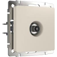 ТВ-розетка оконечная айвори матовый Werkel Встраиваемые механизмы айвори матовые W1183062