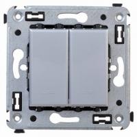 Проходной 2-клав. сталь DKC Avanti 4404114