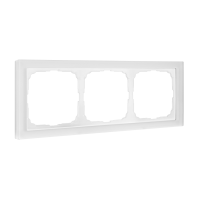 Рамка 3-пост Systeme Electric ArtGallery Pure матовое органическое стекло БЕЛЫЙ GAL330103