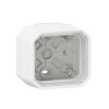 Коробка для накладного монтажа Legrand Plexo с сальниками цвет - белый 069689L