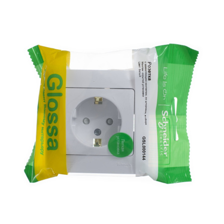 GSL000144 Systeme Electric Schneider Glossa белый