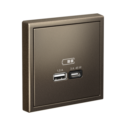 GAL000629 Systeme Electric Schneider Electric ArtGallery цвет мокко