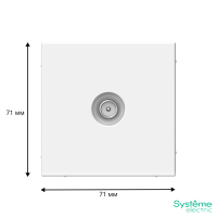 GAL001391 Systeme Electric Schneider Electric ArtGallery цвет лотос