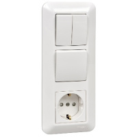 BK2VR-008A-BI Systeme Electric Schneider Blanca цвет белый