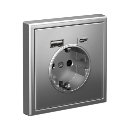 GAL000932 Systeme Electric Schneider Electric ArtGallery цвет сталь