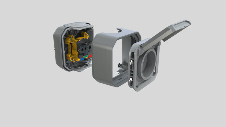 069651L Legrand Legrand Plexo IP55 рамки цвет серый