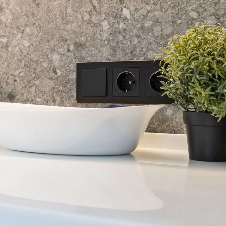 W1171008 Werkel Werkel механизмы черные матовые