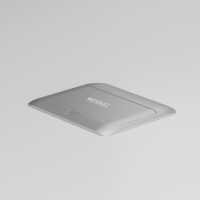 Выдвижной блок на 4 модуля Werkel серебряный W8074065