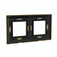 4408854 DKC Рамки Avanti металл