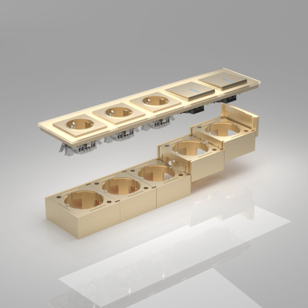 W8000011 Werkel Коробка для накладного монтажа