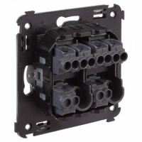 4412101 + 4412101 + 4400802 DKC Avanti черный матовый