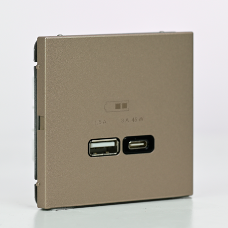 GAL000529 Systeme Electric Schneider Electric ArtGallery цвет шампань