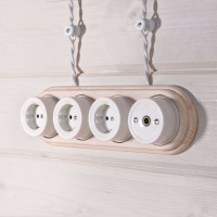 W6452601 Werkel Витой ретро кабель Werkel