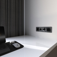 W1179548 + W1171501 Werkel Werkel механизмы акрил черный