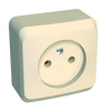 Розетка без заземления 16А Systeme Electric Etude, кремовый PA16-001K