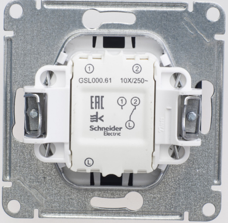 GSL000861 Systeme Electric Schneider Glossa шоколад