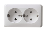 PA16-007B Systeme Electric Schneider Etude цвет белый