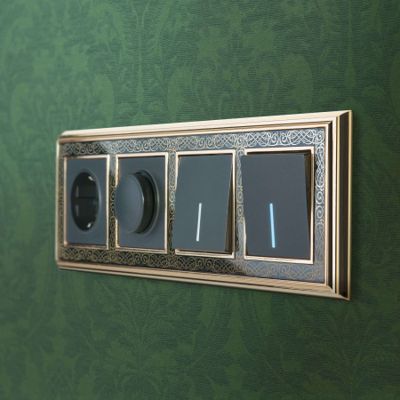 W1112108 Werkel Werkel механизмы черные матовые