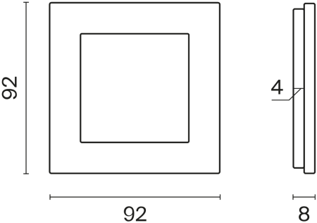 VLS110102 Voltum Рамки Voltum S70 стекло