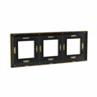 4408856 DKC Рамки Avanti металл