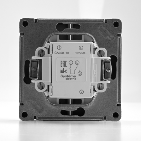 GAL000919 Systeme Electric Schneider Electric ArtGallery цвет сталь