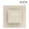 Терморегулятор цифровой ATOM Delta слоновая кость 16А CN2677