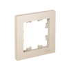 Рамка 1-постовая универсальная Systeme Electric AtlasDesign, БЕЖЕВЫЙ ATN000201