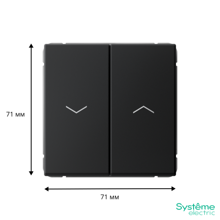 GAL001019 Systeme Electric Schneider Electric ArtGallery цвет карбон