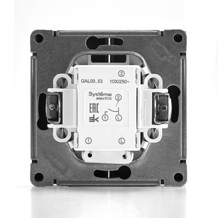 GAL000753 Systeme Electric Schneider Electric ArtGallery цвет грифель