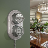 WL19-10-01 Werkel Werkel Retro цвет матовый хром