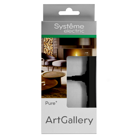 GAL331002 Systeme Electric Рамки Systeme Electric ArtGallery Pure