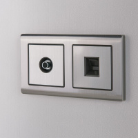 W1182001 + W1191202 Werkel Werkel механизмы никель глянцевый