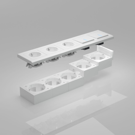 W8000001 Werkel Коробка для накладного монтажа