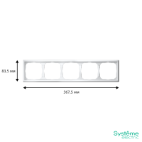 GAL000105 Systeme Electric Рамки Schneider Electric ArtGallery