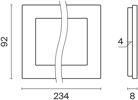 VLS110301 Voltum Рамки Voltum S70 стекло