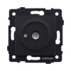 Розетка TV (папа), черный матовый Kollinger REA-007BM для Aspekt, Eleganz, Reflex