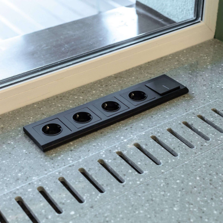 W1110108 Werkel Werkel механизмы черные матовые