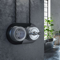 WL19-10-01 Werkel Werkel Retro цвет матовый хром